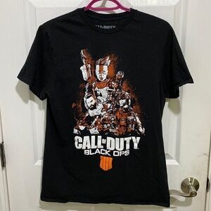 Call of Duty Black Ops Men’s Tee shirt Size Medium COD Video Game Gamer